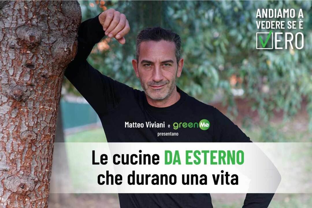 Le cucine da esterno che compri una volta e durano per sempre