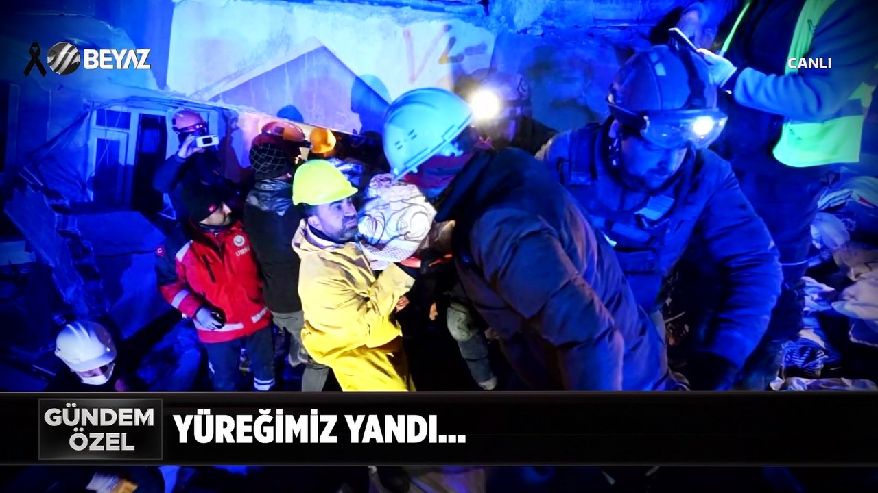 Beyaz Haber Gündem Özel 9 Şubat 2023 / Kahramanmaraş Depremi