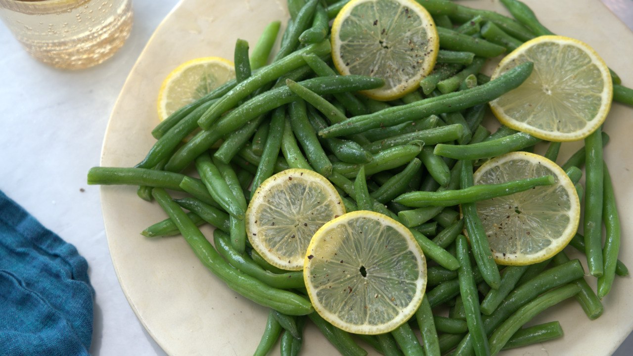 Steamed Fresh Green Beans