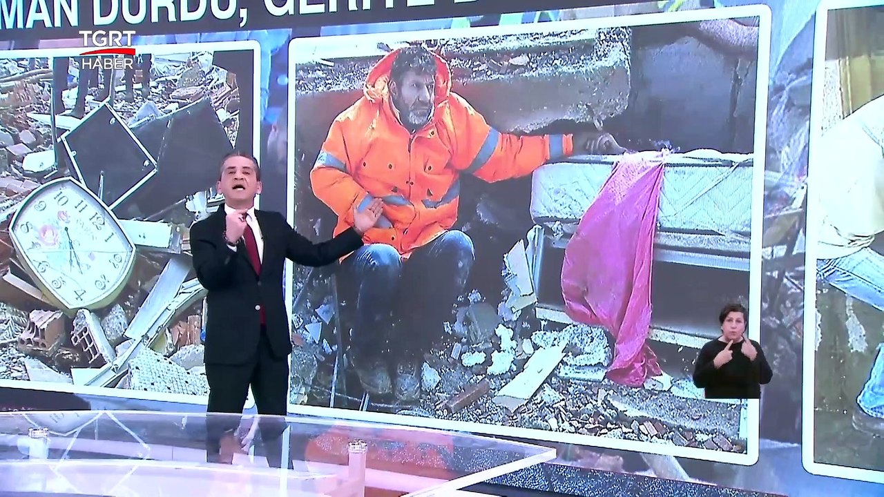 Enkazın Altında Kalan Kızının Elini Bırakmadı, Geriye Yürekleri Dağlayan O Kare Kaldı - TGRT Haber