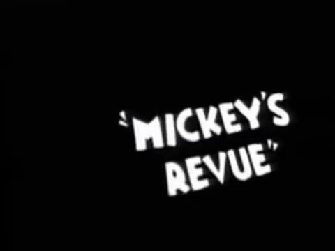 Mickey Mouse Sound Cartoons (1932) - Mickey's Revue