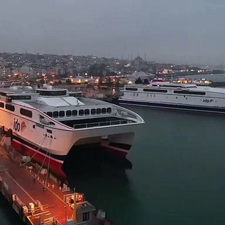 İBB ve İDO'ya Ait 2 Adet Hızlı Feribotlar Hatay İskenderun’a  Gidiyor