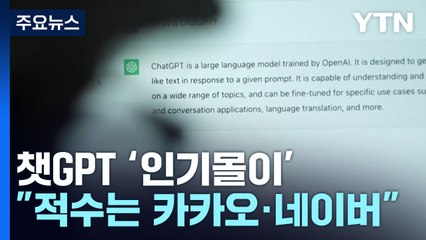 신통방통 챗GPT "라이벌은 카카오·네이버"...도전장 vs 협력 / YTN