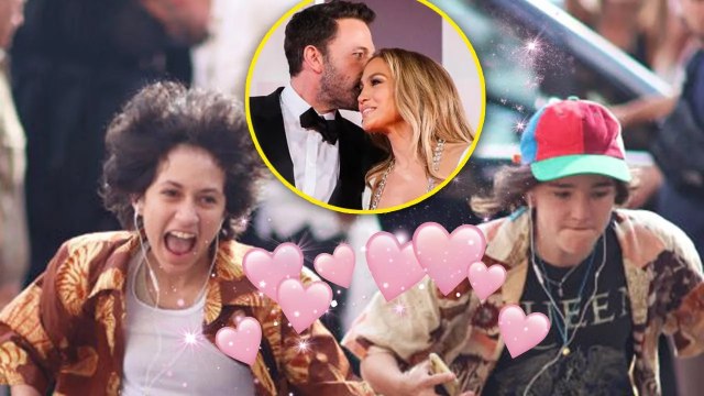 The strong bond between JLo and Ben's daughters Emme and Seraphina is like a twin