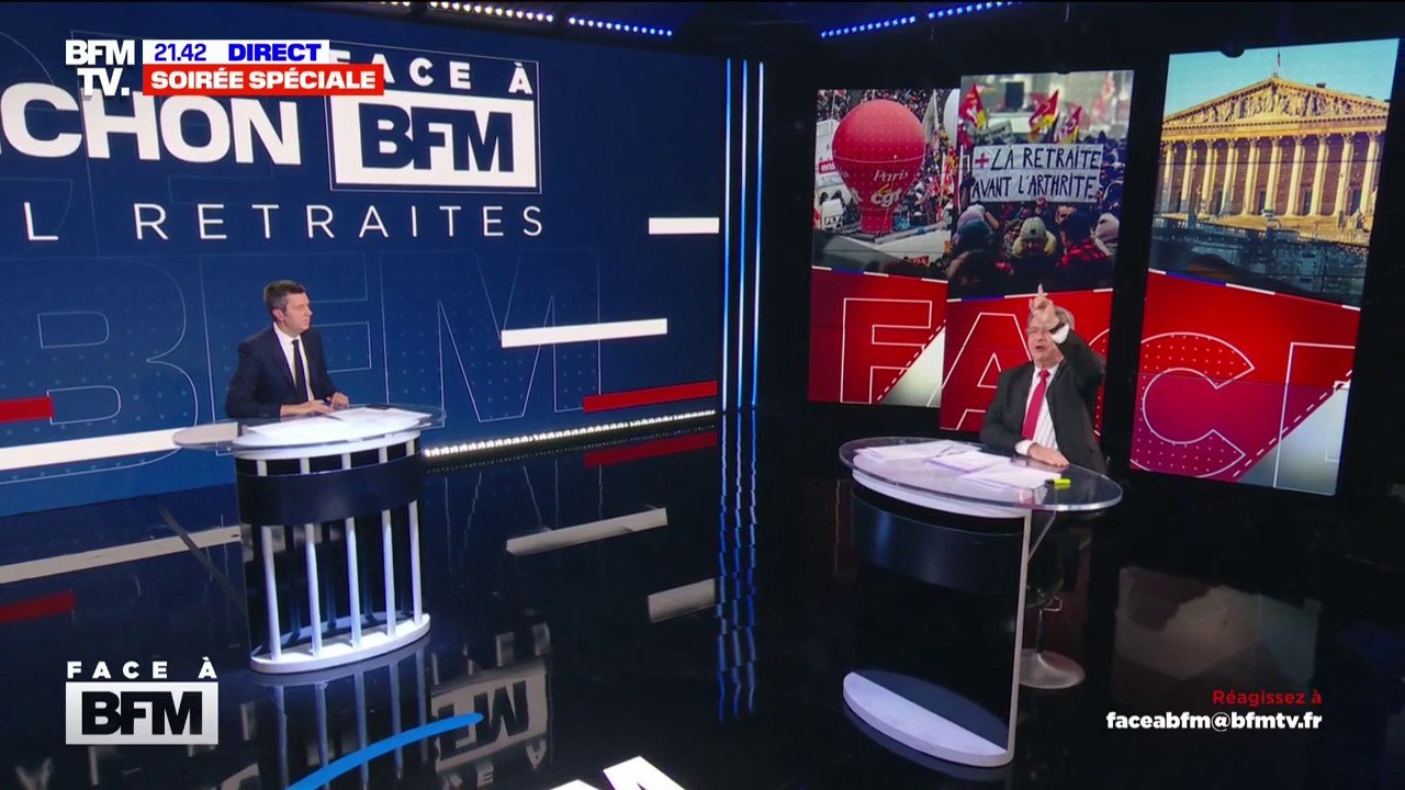 Jean-Luc Mélenchon sur Emmanuel Macron: "Je trouve qu'il a un comportement autoritaire"