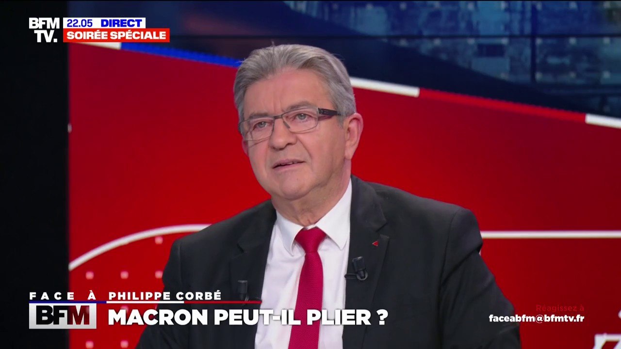 L'article sur l'âge légal discuté à l'Assemblée? "Nous souhaitons que tout soit discuté, mais en 20 jours on n'y arrivera pas", répond Jean-Luc Mélenchon
