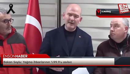 Bakan Soylu: Yağma ihbarlarının %99.9'u asılsız