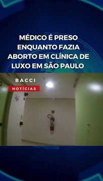 O médico já foi preso 30 vezes desde 2003, quando perdeu o registro profissional. Dr. Nélson foi detido numa clínica no bairro Anália Franco, em São Paulo. Via @cidadealerta você é CONTRA ou A FAVOR do aborto?