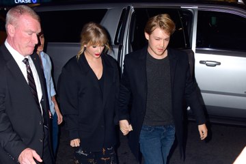 Taylor Swift Reportedly Stole Joe Alwyn's Leather Jacket for Post-Grammys Festivities