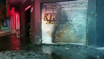 Un taller de motocicletas se incendió en la colonia Cantarranas de Guadalajara