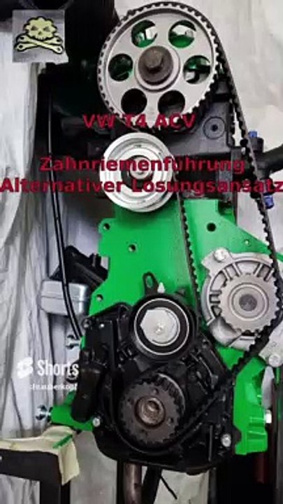 VW T4 ACV Zahnriemen Umlenkrolle Alternative Lösung