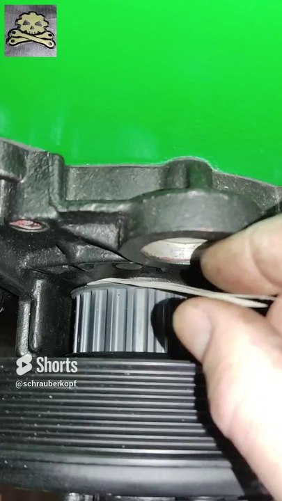 Riementrieb Teil 1 .. Ölpumpe Dämpfer Vergleich