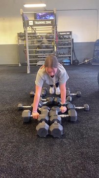 Petit défi pompes à faire à la salle de sport