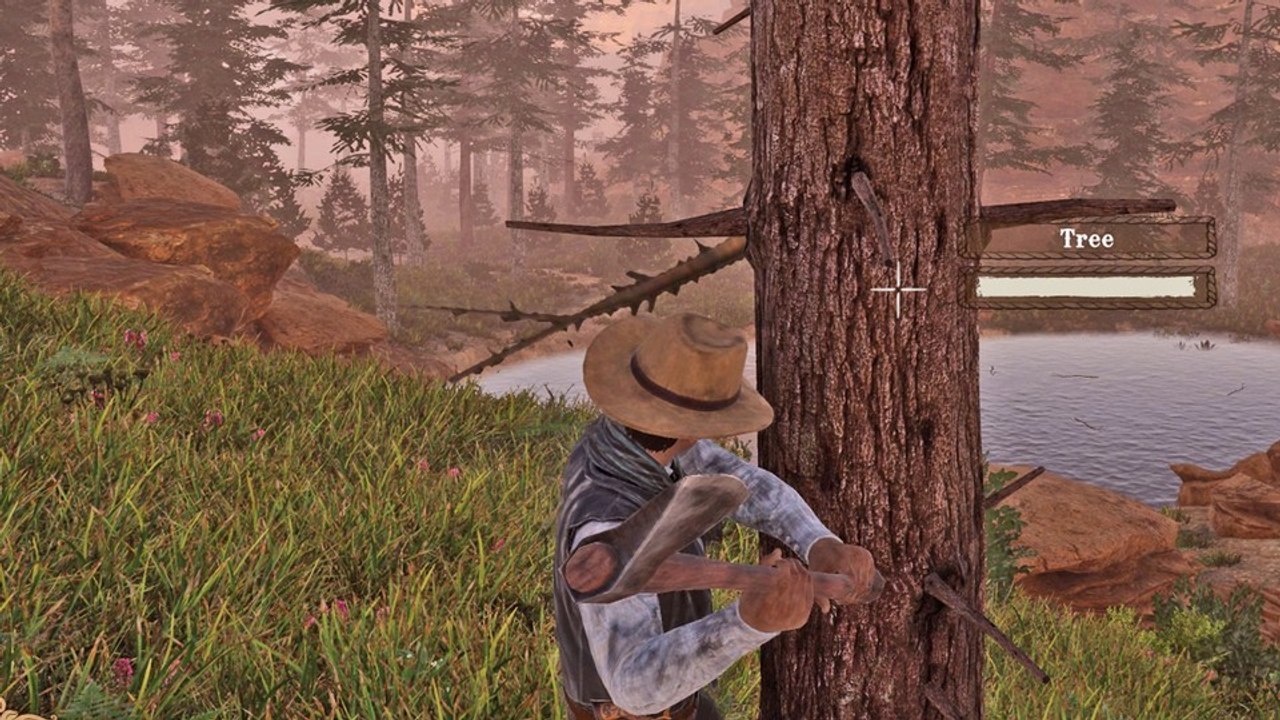 Wild West Dynasty: So fällt ihr einen Baum im Western-RPG