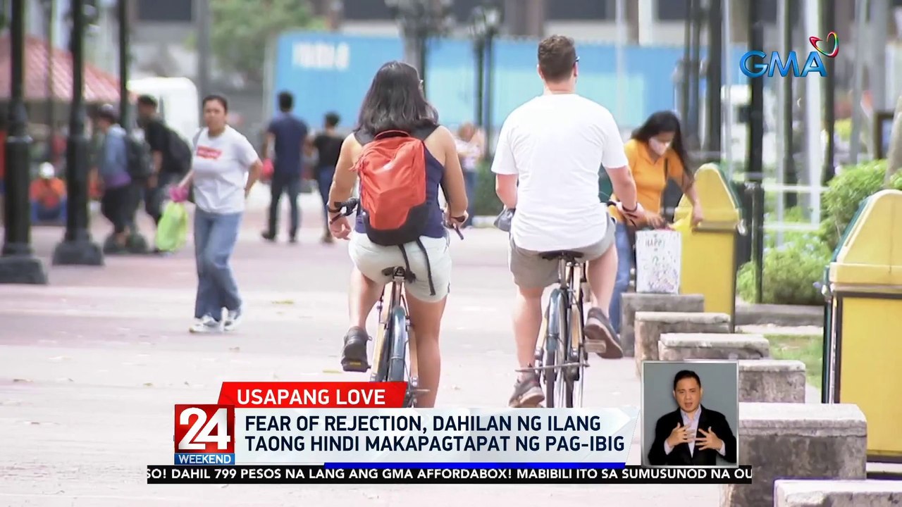 Fear of rejection, dahilan ng ilang taong hindi makapagtapat ng pag-ibig | 24 Oras Weekend