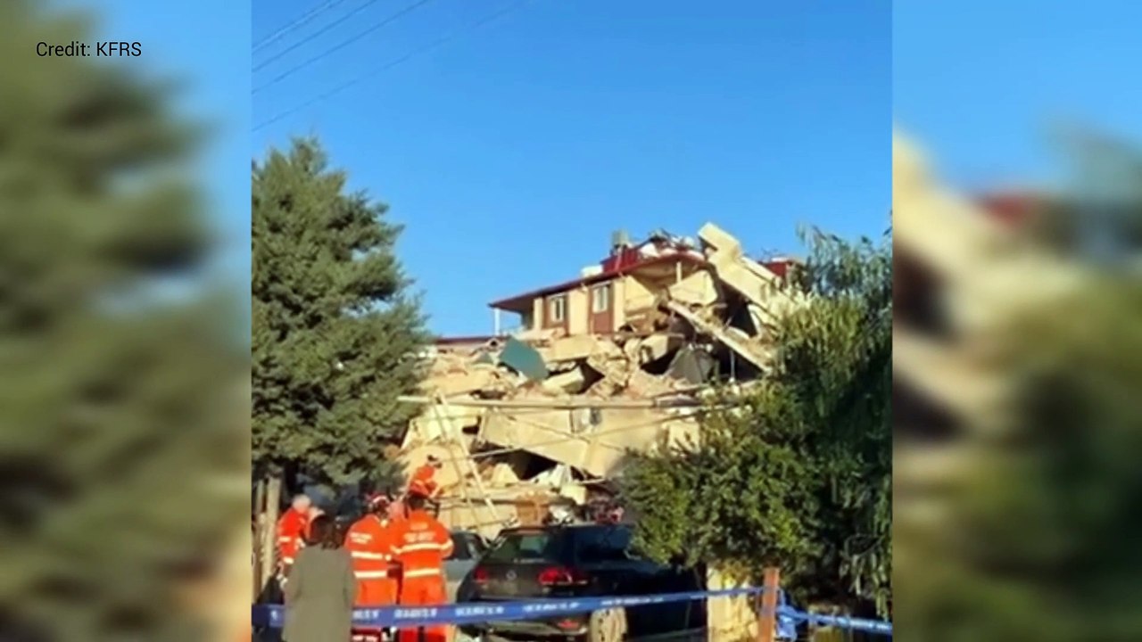 Kent firefighters in Turkey as part of the UK International Search and Rescue team