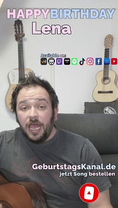 Happy Birthday, Lena! Geburtstagsgrüße an Lena