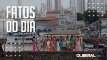 Rainha das Rainhas 2023 candidatas posam para sessão de fotos em ponto turístico de Belém