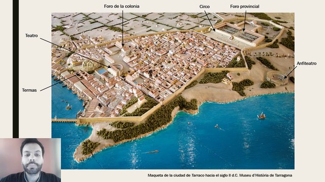 Escultura romana en los edificios públicos de Tarraco