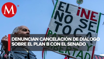 Organizaciones civiles denuncian la cancelación de una reunión con la Jucopo sobre el "Plan B"