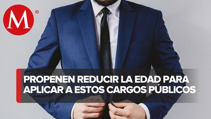 Proponen reducir a 28 años edad mínima para gobernador, 21 para senador y 18 para diputado