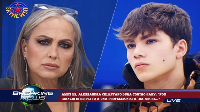 Amici 22, Alessandra Celentano dura contro Paky: “Non manchi di rispetto a una professionista, ma a