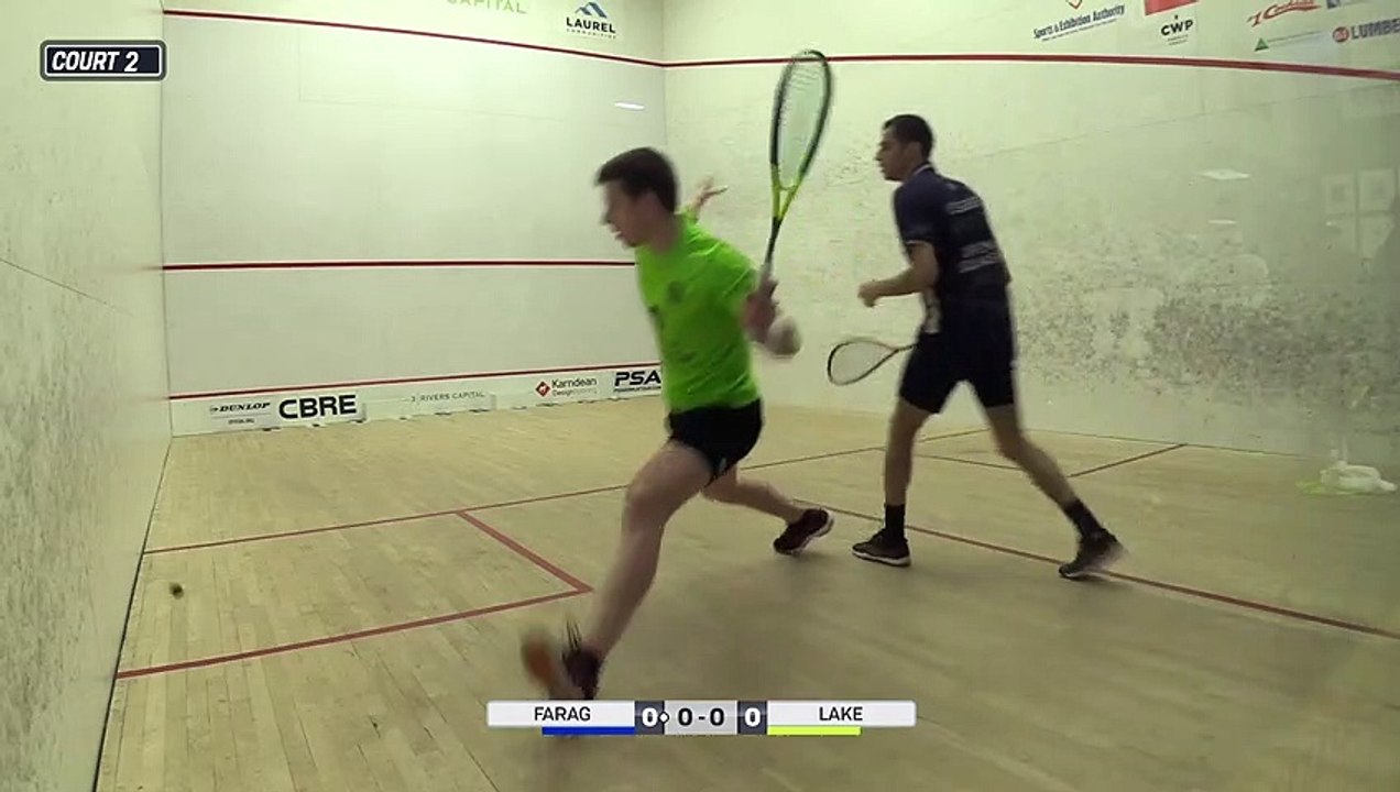 Farag v Lake | Pittsburgh Open 2023 | Rd2