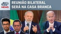 Primeiro encontro entre Lula e Biden será nesta sexta (10); Kobayashi e Serrão comentam