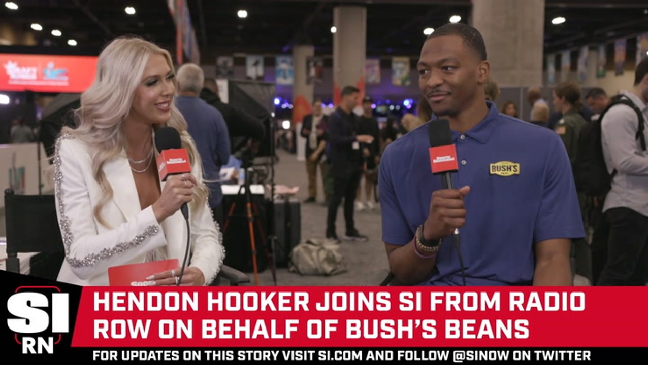 Hendon Hooker Joins SI From Radio Row Ahead of Super Bowl LVII
