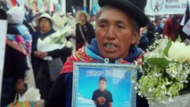 Rezos, cantos y consignas en protestas contra Boluarte en Perú