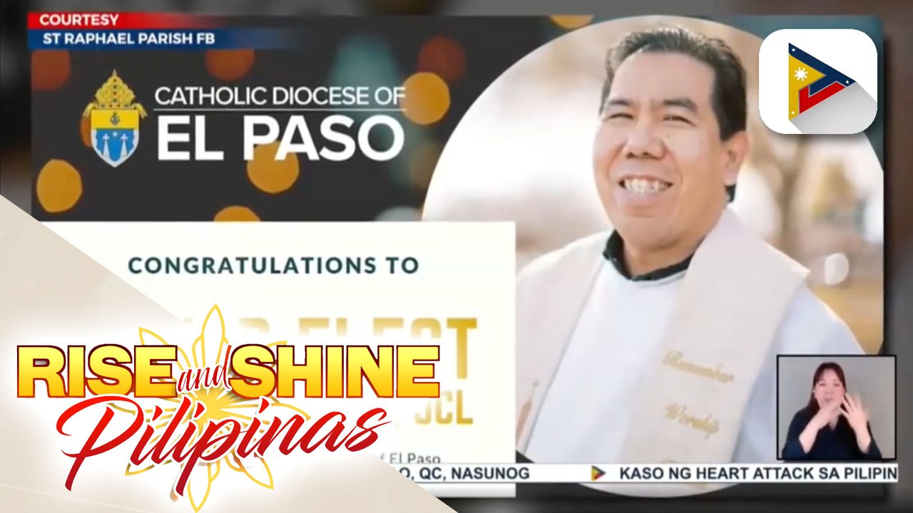 Monsignor Anthony Celino, itinalaga ni Pope Francis bilang auxiliary bishop ng US Diocese of El Paso, Texas