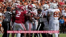 Texas and Oklahoma Reach Agreement With Big 12 to Join SEC in 2024