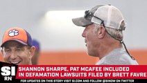Shannon Sharpe, Pat McAfee Included In Defamation Lawsuits