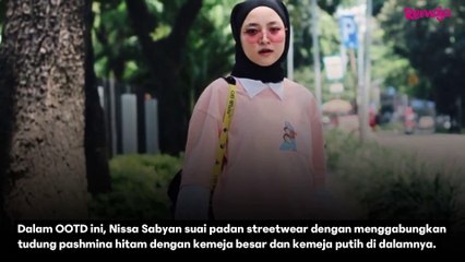 4 Gaya Tudung Nissa Sabyan Yang Simple Tapi Bergaya, Jom Tiru!  Majalah Remaja