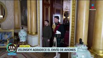 Zelenski se reúne con el primer ministro de Reino Unido y con Carlos III