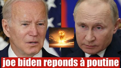 Ukraine : Joe Biden fait une nouvelle annonce choc qui irrite poutine