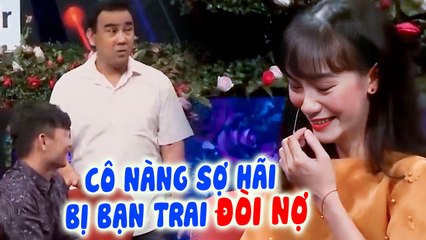 Đi hẹn hò cô nàng SỢ HÃI TỘT ĐỘ vì chàng trai ĐÒI NỢ ngay trên sân khấu khiến MC Quyền Linh BẤT NGỜ