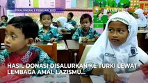 Salut, Siswa SD Sisihkan Uang Jajan, untuk Galang Dana Korban Gempa Turki