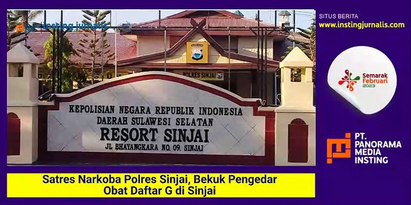 Polisi Bekuk Pengedar Obat Daftar G di Sinjai
