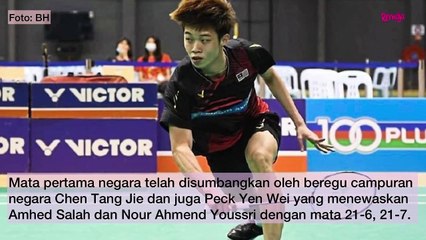 Malaysia Berjaya Mara Ke Suku Akhir Piala Sudirman  MOJO
