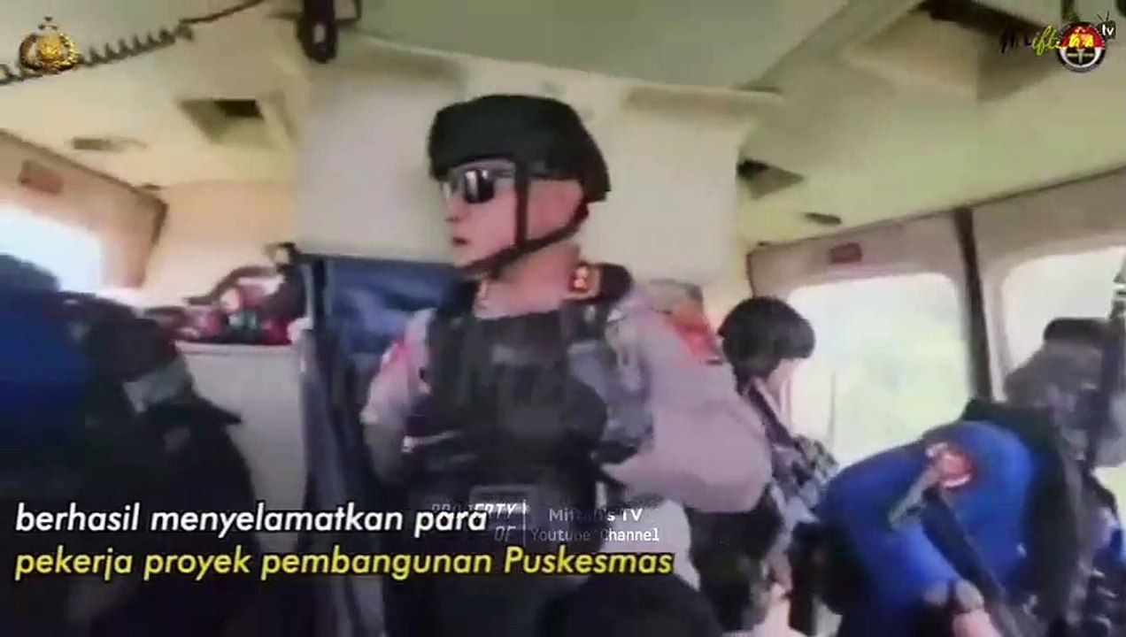 Dramatis_ Detik-Detik TNI-Polri Selamatkan 15 Warga yang Disandera KKB Papua, Situasi Menegangkan.