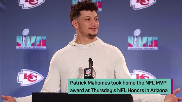 Breaking News – Patrick Mahomes crowned NFL MVP