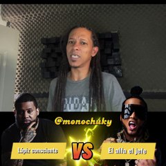 el lápiz consciente le tira a el alfa el jefe