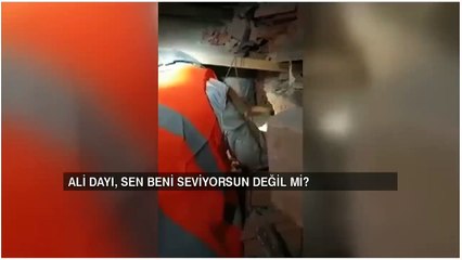 Ali amca 88 saat sonra kurtarıldı