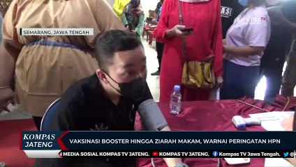 Vaksinasi Booster hingga Ziarah Makam, Warnai Peringatan HPN