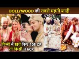 Sidharth-Kiara's 6 CR Wedding Most Expensive Marriages Of Bollywood Stars