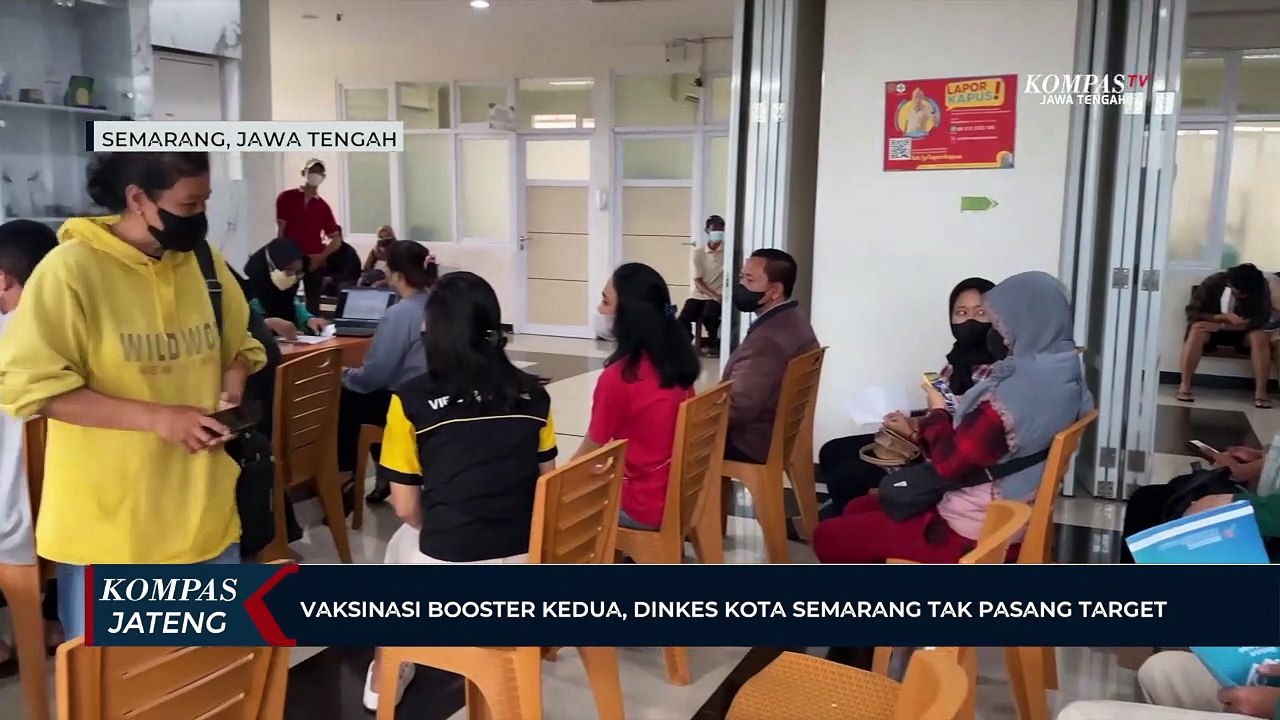 Vaksinasi Booster Kedua, Dinkes Kota Semarang Tak Pasang Target