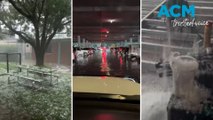 Destructive storm lashes Dubbo, NSW
