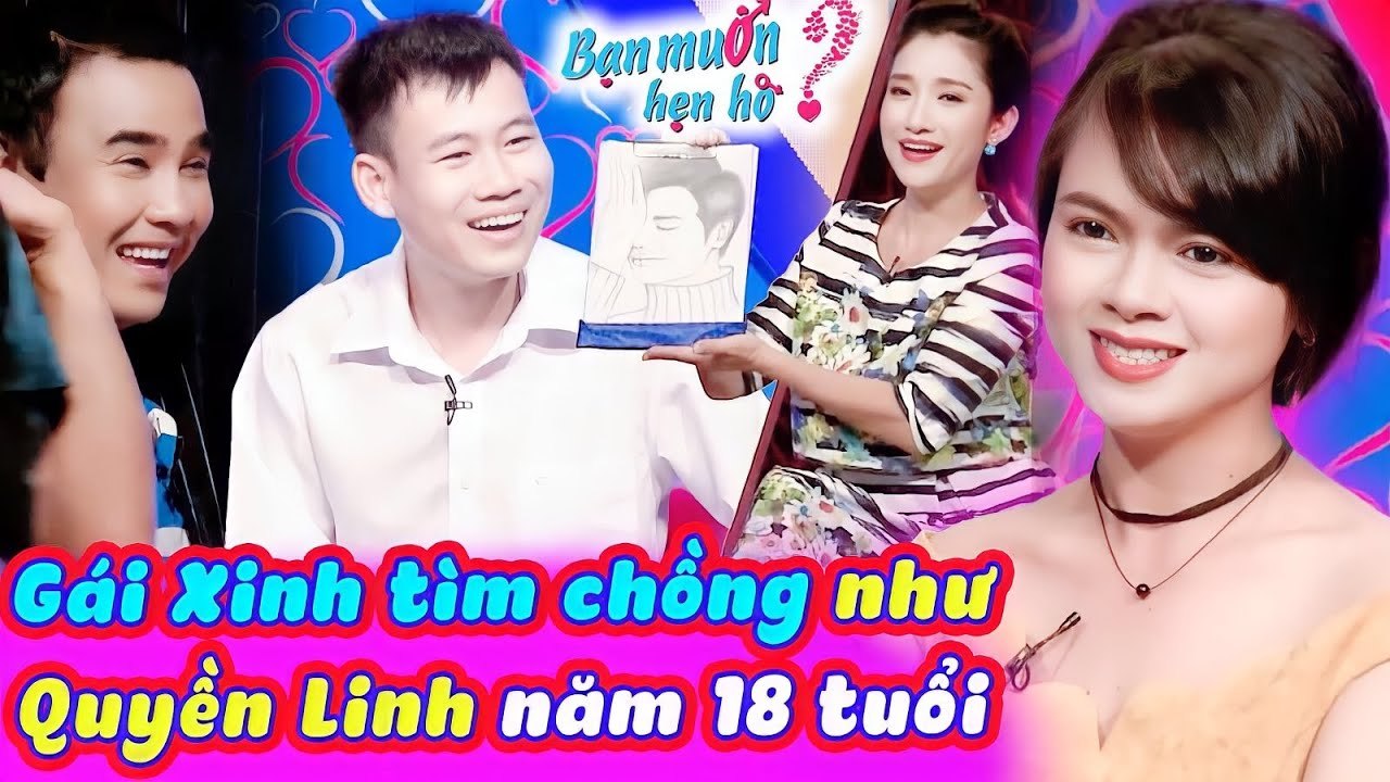 Gái Xinh Tìm Chồng Vẽ Người Trong Mộng Như Quyền Linh 18 Tuổi Làm Cát Tường Trầm TrồBạn Muốn Hẹn Hò