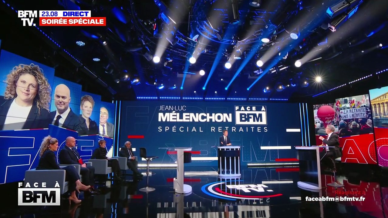Furieux, Jean-Luc Mélenchon quitte le plateau de BFMTV